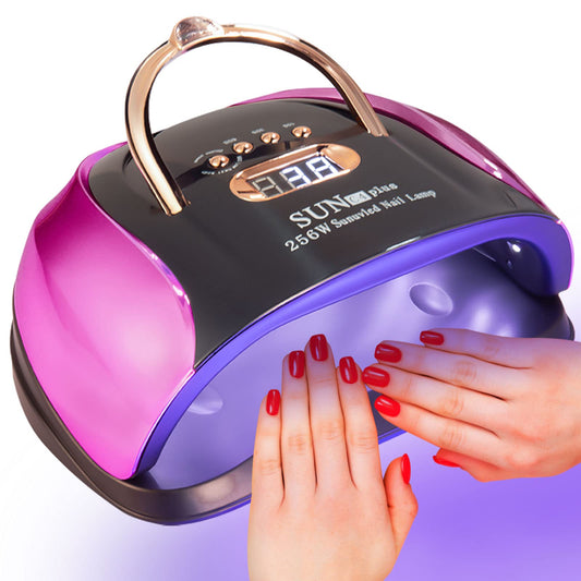 MUSERAY UV LED Nail Light front view showing powerful home-use curing