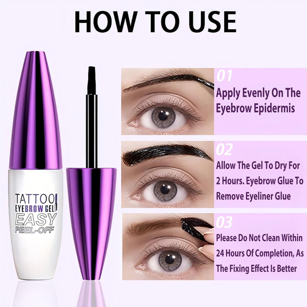 MVC Tattoo Eyebrow Gel portable travel case for storage
