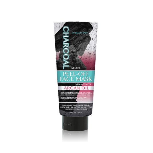 My Beauty Spot charcoal face mask peel-off jar detoxifies pores