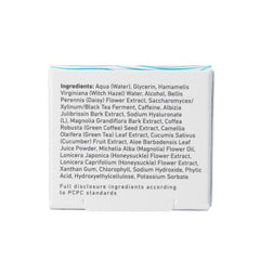 MyChelle Hydrate collection packaging beside the eye gel