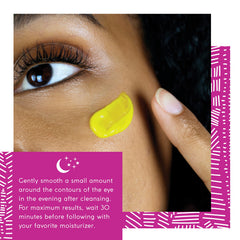 Packaging label of MyChelle Remarkable Retinal Eye Cream