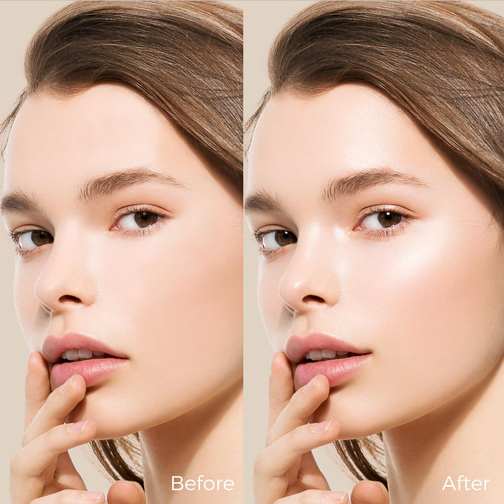 MYMERRY Dewy Highlighter Stick on collarbones and shoulders for luminous skin