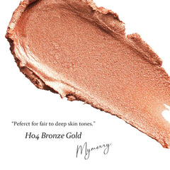 MYMERRY Dewy Highlighter Stick adds temple shine for subtle dimension