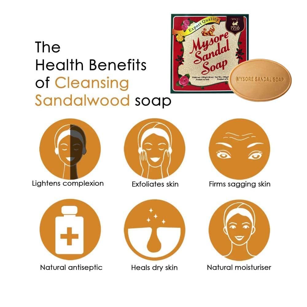 Mysore Sandal Soap chemical-free formulation for sensitive skin and everyday use