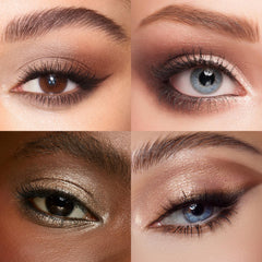 MYSTER ROSEY nine-shade matte palette swatches from taupe to brown for versatility
