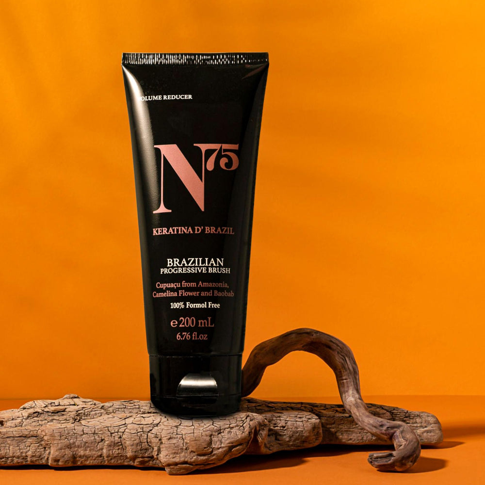 N75 Keratin treatment setup in a salon for professional results