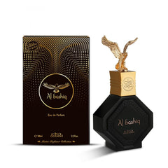 NABEEL Al Bashiq 100ml spray mist in action for effortless fragrance.
