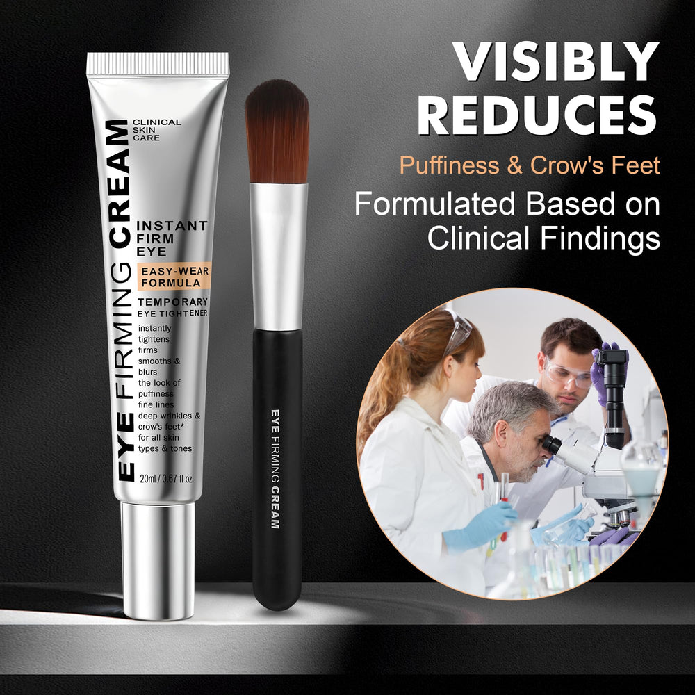 Nabevin KKP Eye Tightener on clean skin for a photo-ready finish.