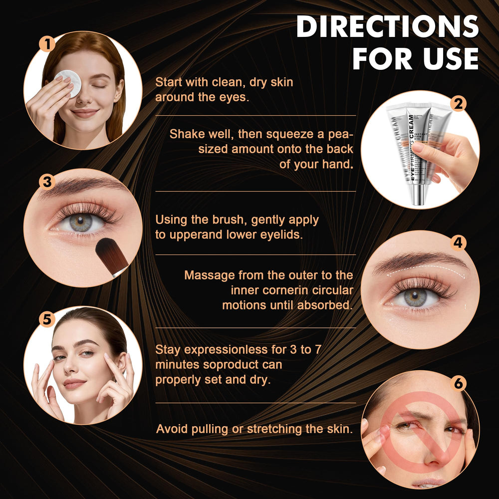 Nabevin KKP Eye Tightener formula is fast-drying and suitable for all skin types.