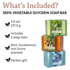 Nabila K glycerin bar soft-lather for comfortable skin after wash.