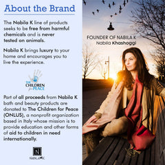 Lather shot of Nabila K glycerin soap set3—creamy foam and soft skin after wash.