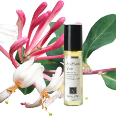 Nabila K Southern Vine roll-on bottle for daily, long-lasting floral scent.