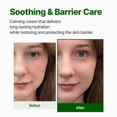 NACIFIC Cica PDRN Barrier Cream applied to skin