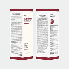 NACIFIC Rice Pepta Collagen texture close-up demonstrates hydrating film.