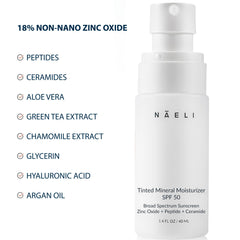 NAELI hyaluronic acid moisturizer texture delivers light hydration and a smooth finish.