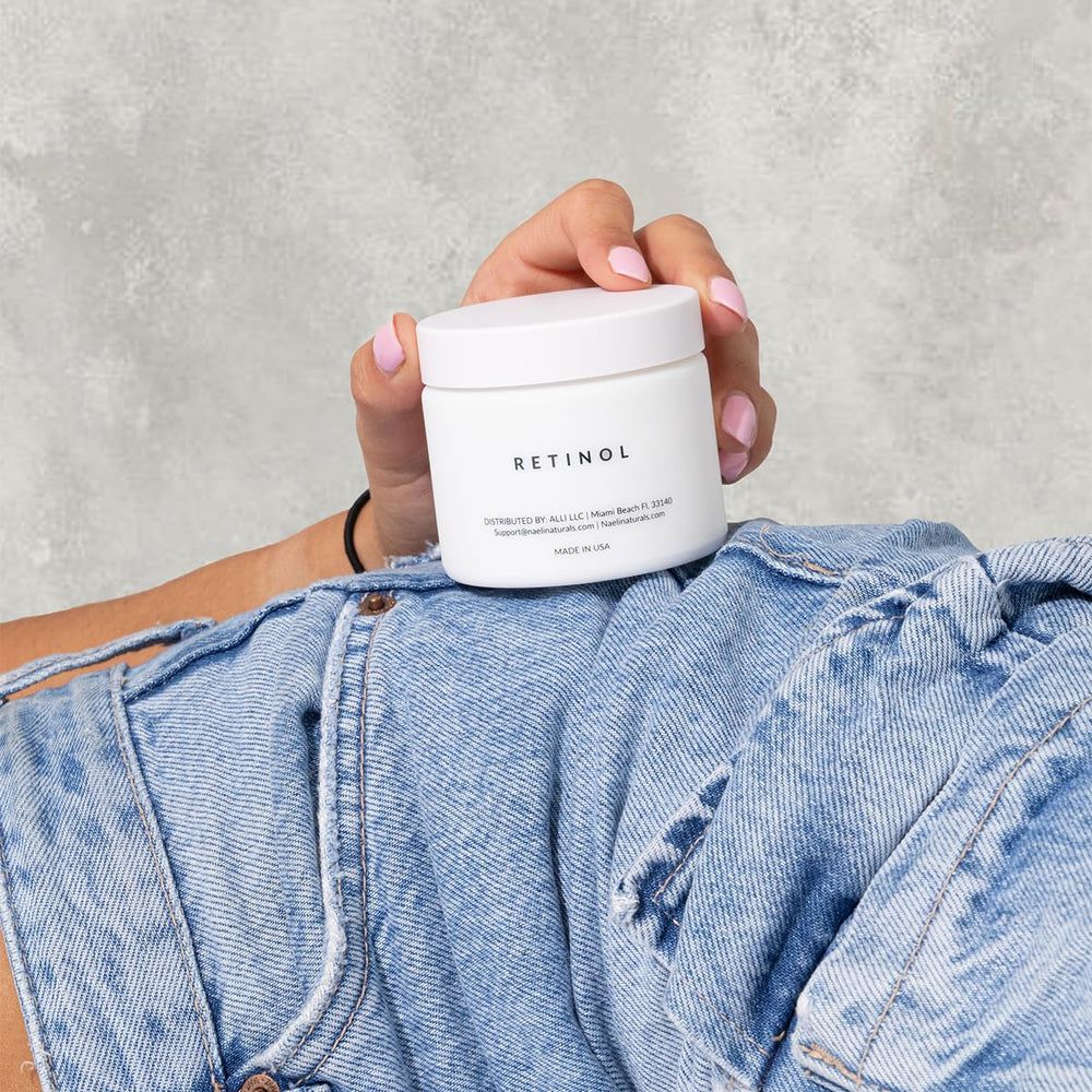 NAELI Retinoid Night Cream 3.4 oz packaging ready for nightly routine