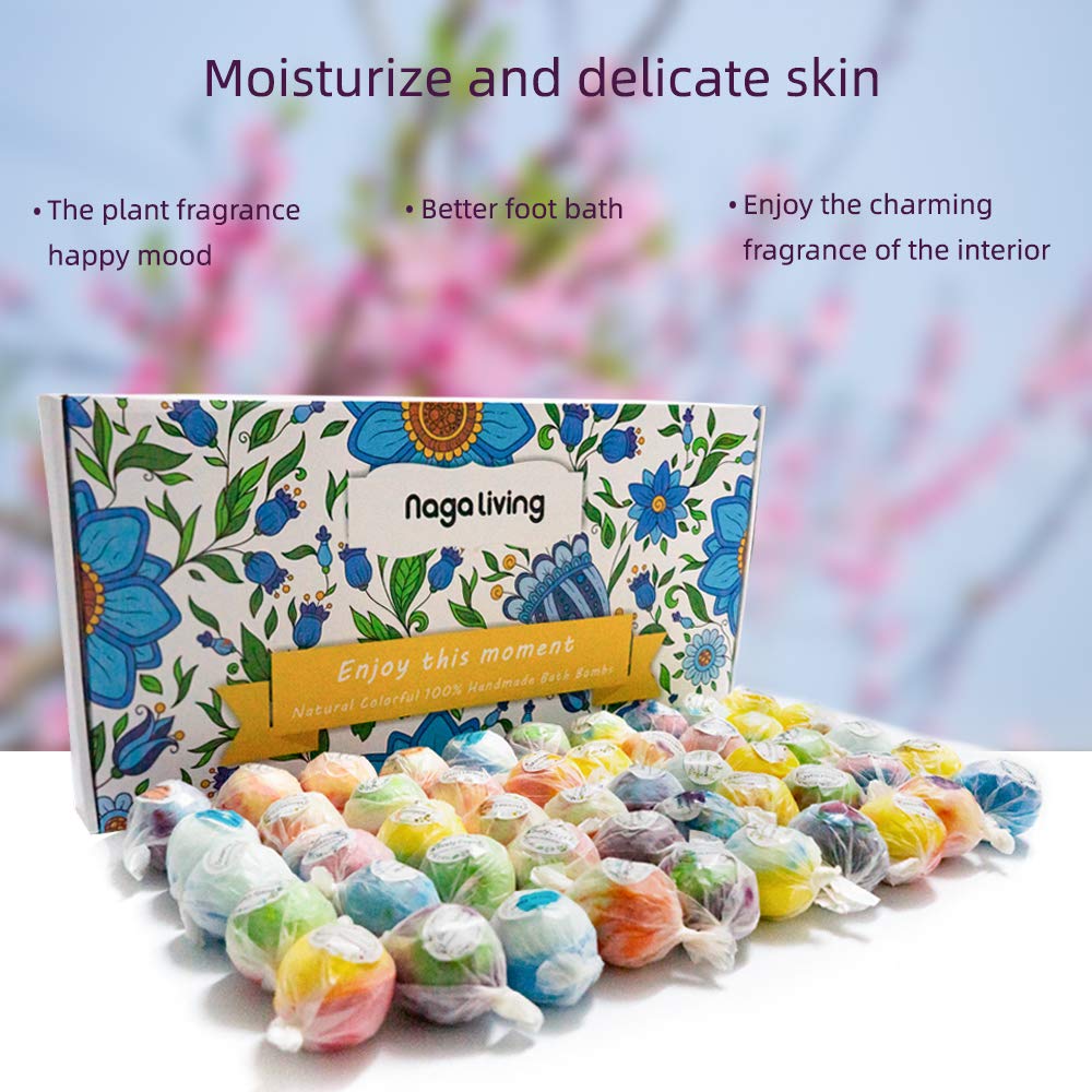 Nagaliving Bath Bomb Dream Me lavender aroma for relaxing night-time soak.