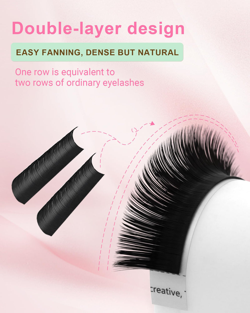 NAGARAKU No-Residue Foil Back Strips ease removal with clean results.