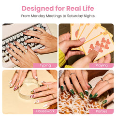 Nail Reformation file and buffer deliver smooth shaping and refined edges.