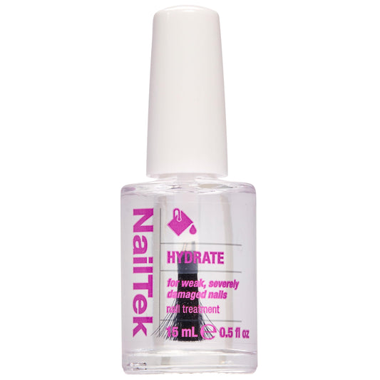 Nail Tek Hydrate Formula 4 bottle ready for use, conditioning dry nails.