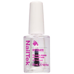 Nail Tek Hydrate Formula 4 bottle ready for use, conditioning dry nails.