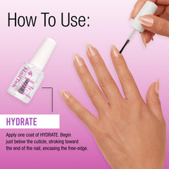 Compact 0.5 fl oz bottle delivers on-the-go moisturizing care.