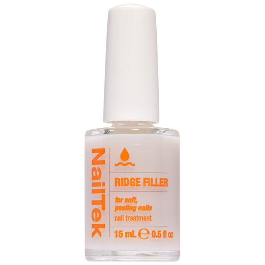 Nail Tek Ridge Filler Formula 2 bottle ready to use as a clear base coat.