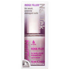 Nail Tek Ridge Filler 4 0.5 oz bottle is travel-friendly.