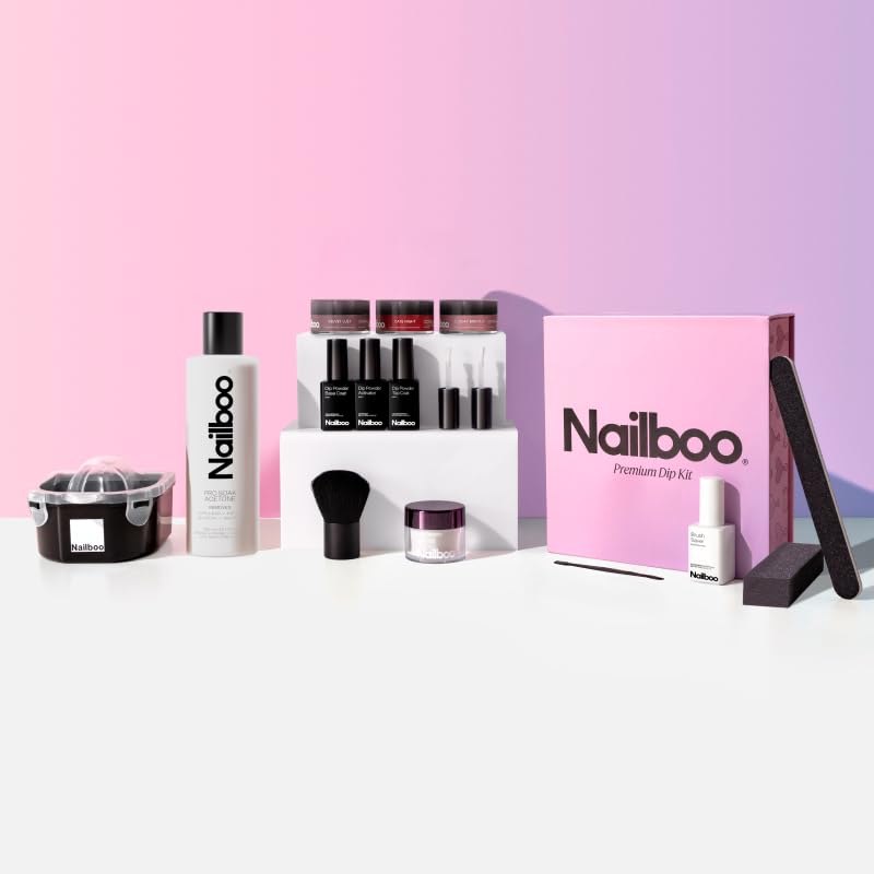 Nailboo Acetone Bottle for gentle, effective dip powder removal