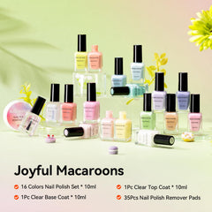Nailshion air-dry formula speeds up manicure time.