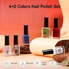 Nailshion Classic Set blue bottle for cool, versatile nail looks.