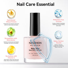 Nailshion Clear Milky Finish provides a subtle, even look for natural nails