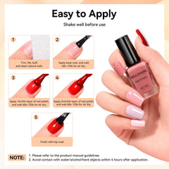 Nailshion color swatches show bright saturation with protective layers.