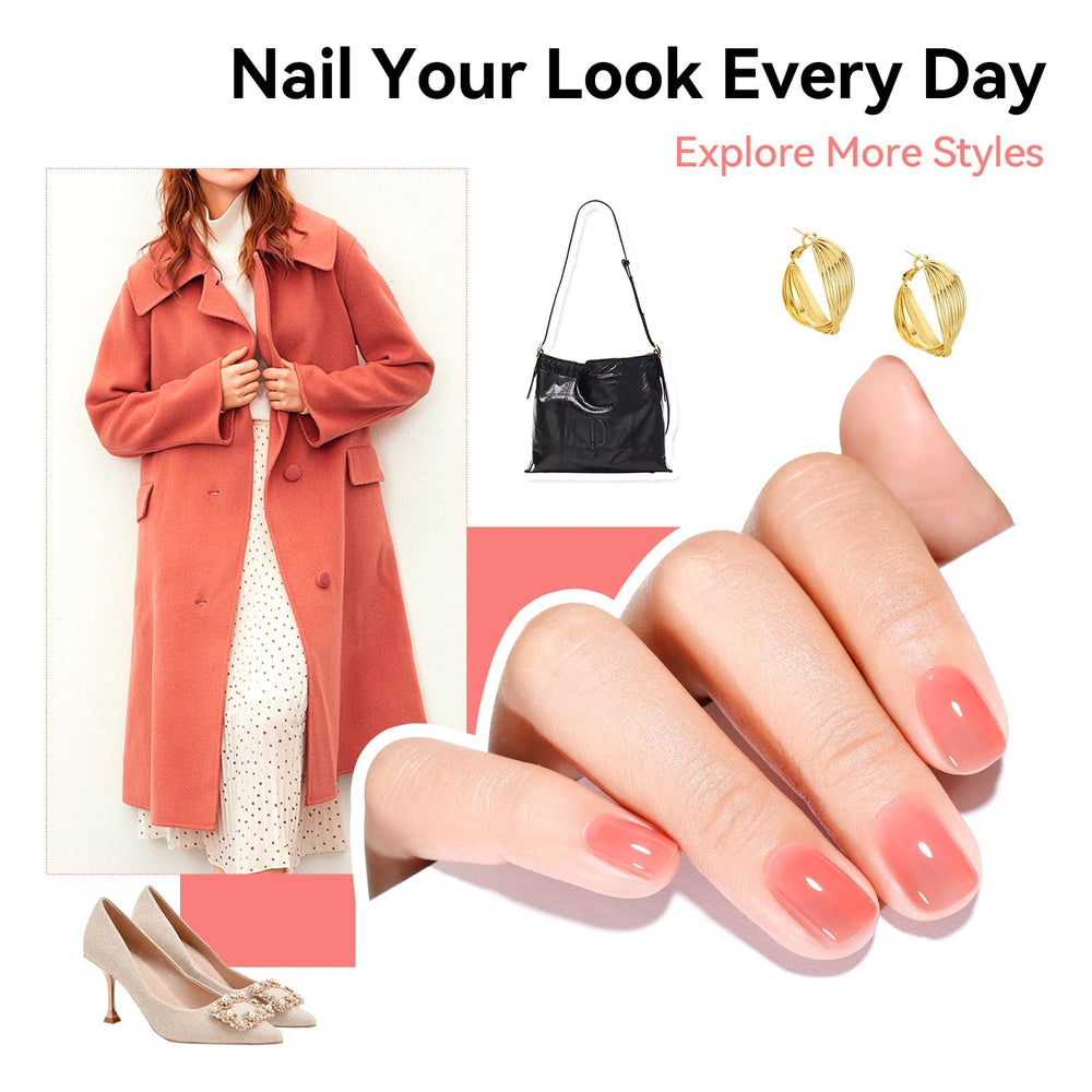 Nailshion Nude Set vegan non-toxic formula label for safety