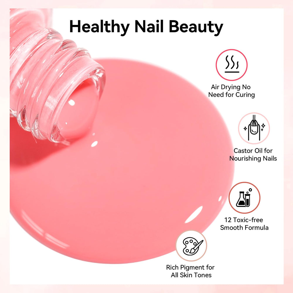 Nailshion remover pads for quick, clean nail polish removal.