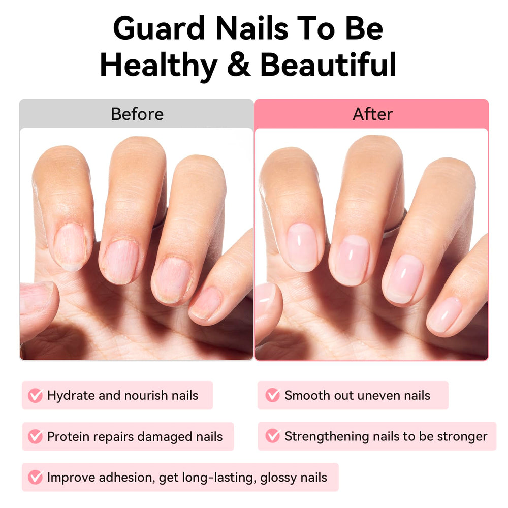 Nailshion VE Protein ingredient highlight with hydrolyzed wheat protein nourishing nails.
