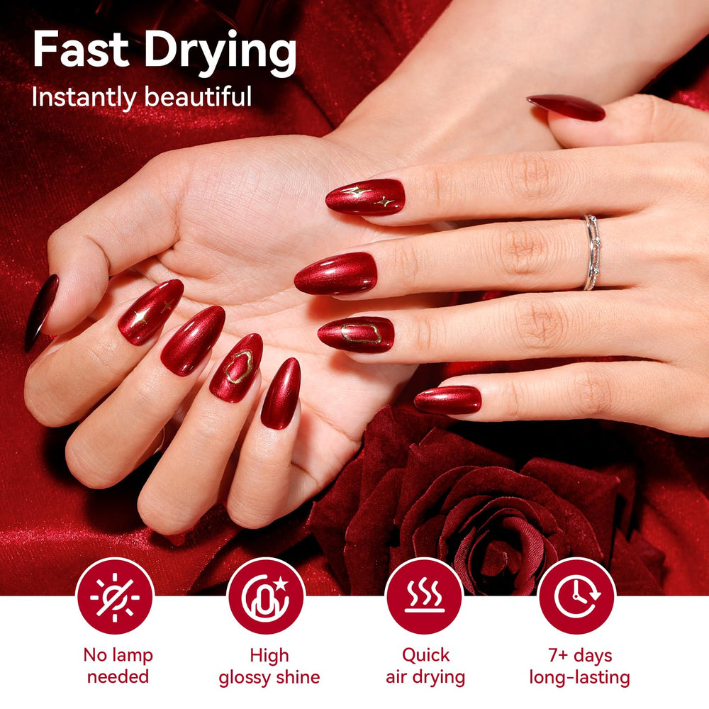 Nailshion wide flat brush ensures smooth, even coverage for beginners
