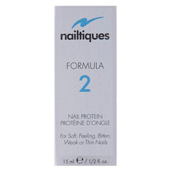 Nailtiques Formula 2 brush applying treatment for quick-drying nourishment