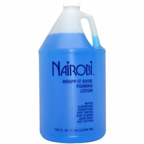Nairobi Wrapp-It Shine bottle pour enables easy, controlled dispensing in salons