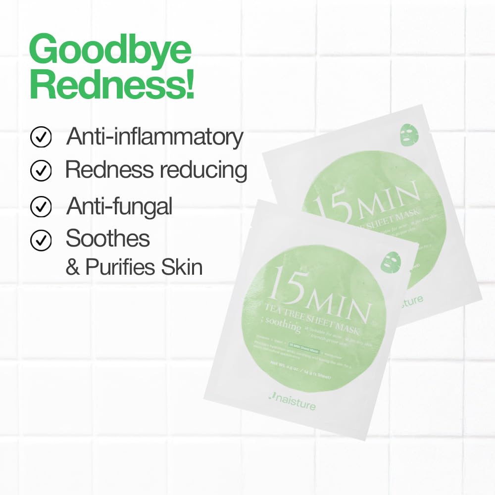 Naisture redness relief mask calms and hydrates sensitive skin