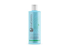 Naked by Essations Tea Tree Solutions conditioner bottle offering cooling relief for dry, itchy scalps.