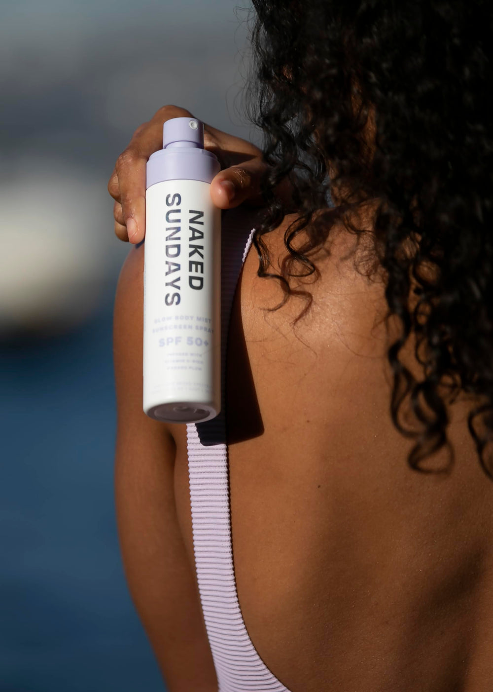 Naked Sundays Watermelon Oil hydration for nourished skin during sun exposure.