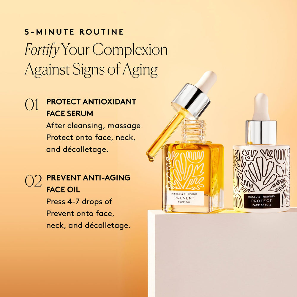 Naked & Thriving Hyaluronic acid hydration cue on serum label