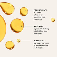 Silky texture of Naked & Thriving Rejuvenate on skin.