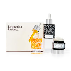 Naked & Thriving Renew Night Serum bottle shown for deep hydration and glow.