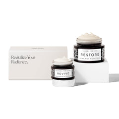Naked & Thriving Retinol-Alternative Duo box set for nighttime skincare routine.
