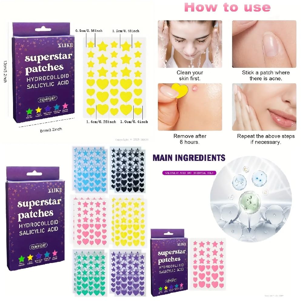 NAPH bonus acne patch set included for pimple care.