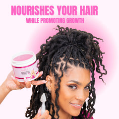 NappStar gel works on damp or dry hair for flexible styling.