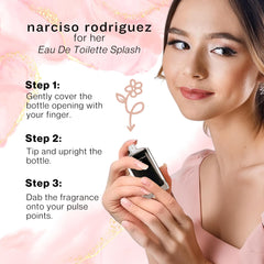 Narciso Rodriguez for Her EDT box artwork showcases elegant gifting option.