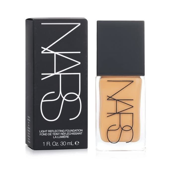 NARS Light Reflecting Foundation Vanuatu swatches display shade match for medium skin